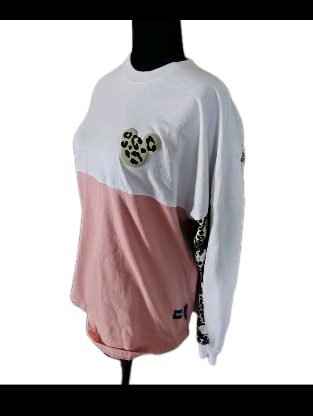 Disney Womens Wild About Disney Animal Print Spirit Jersey XS - Picture 4 of 13